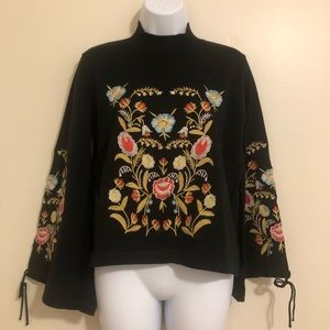Embroidered Sweater
